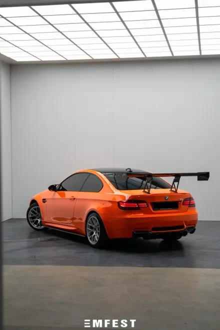 용인랩핑 BMW E92M3전체랩핑 엠페스트디자인 마그마오렌지 / 용인시 처인구 포곡읍
