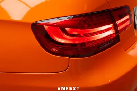 용인랩핑 BMW E92M3전체랩핑 엠페스트디자인 마그마오렌지 / 용인시 처인구 포곡읍