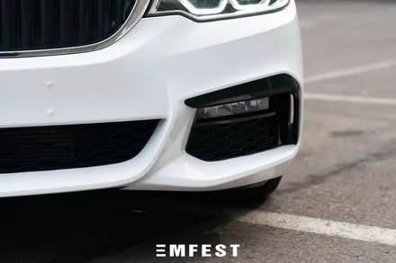 [엠페스트] 인천랩핑,청라랩핑 엠페스트스튜디오! BMW 520D(G30)전체랩핑 3M2080 유광 골드스파클링화이트 추천 / 용인시 처인구 포곡읍