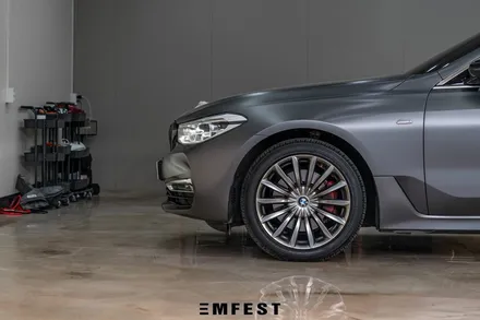[엠페스트] 인천랩핑,청라랩핑,김포랩핑 엠페스트스튜디오! BMW 6GT전체랩핑 3M2080 사틴다크그레이 / 용인시 처인구 포곡읍