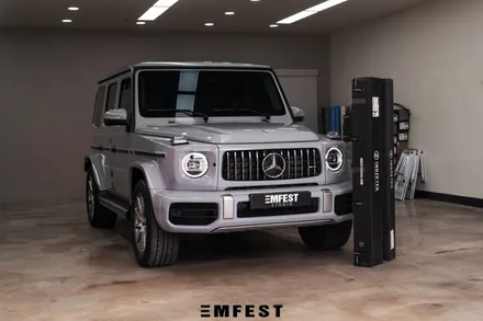 부천랩핑 벤츠 G63 AMG 이노즈텍 초크그레이 전체랩핑 연예인 탁재훈님 차량 / 용인시 처인구 포곡읍