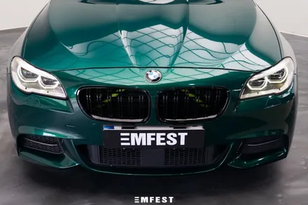 천안랩핑 BMW F10 5시리즈전체랩핑 엠페스트디자인 아일오브맨그린 / 용인시 처인구 포곡읍