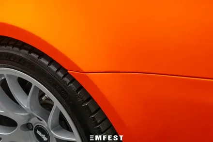 용인랩핑 BMW E92M3전체랩핑 엠페스트디자인 마그마오렌지 / 용인시 처인구 포곡읍