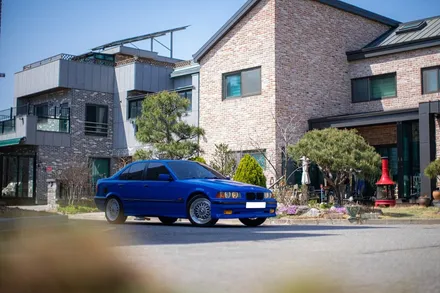 [엠페스트] 인천랩핑,청라랩핑,김포랩핑 엠페스트 스튜디오! BMW E36 320i전체랩핑 에이버리 유광블루전체랩핑 / 용인시 처인구 포곡읍