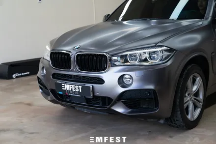 인천랩핑 BMW F15 X5 M50D 3M2080 사틴다크그레이 전체랩핑 / 용인시 처인구 포곡읍