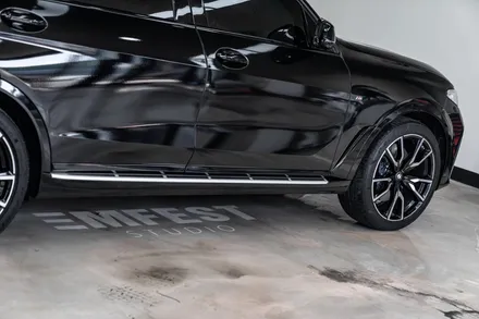 [엠페스트]인천랩핑,청라랩핑,김포랩핑 엠페스트스튜디오! BMW X7전체랩핑 3M2080유광블랙 + X7크롬죽이기 / 용인시 처인구 포곡읍