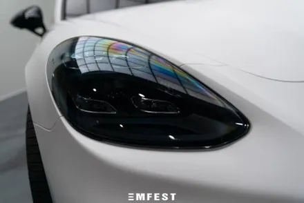 동탄랩핑 포르쉐 파나메라GTS전체랩핑 3M2080사틴화이트 / 용인시 처인구 포곡읍