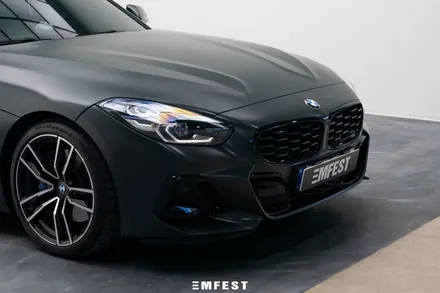 BMW G29 Z4전체랩핑 에이버리 사틴블랙락그레이메탈릭 / 용인시 처인구 포곡읍