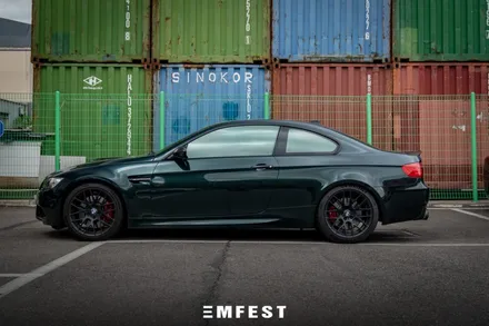 [엠페스트] 인천랩핑,청라랩핑,일산랩핑 엠페스트스튜디오! BMW E92 M3쿠페전체랩핑 AX 고광도필름 메탈릭에메랄드 / 용인시 처인구 포곡읍