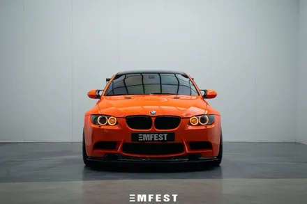 용인랩핑 BMW E92M3전체랩핑 엠페스트디자인 마그마오렌지 / 용인시 처인구 포곡읍