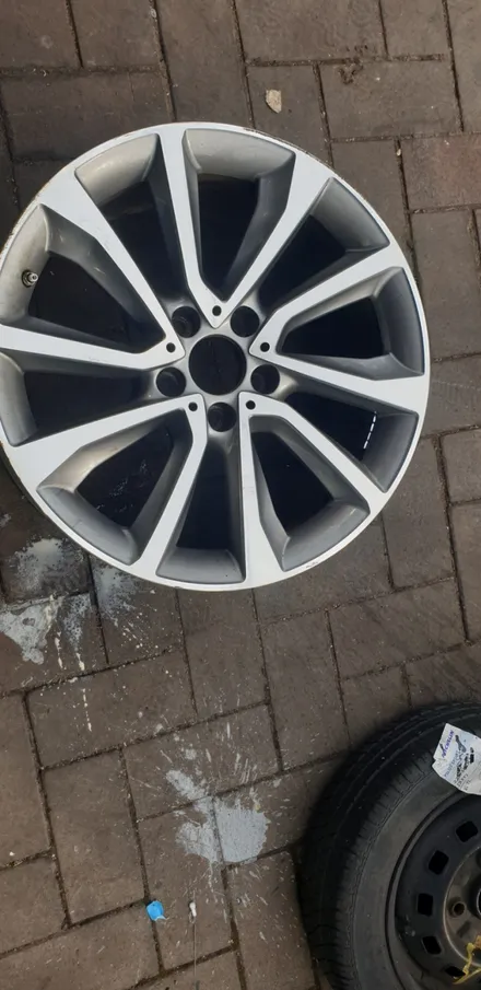 bmw x6  블랙유광 휠복원 휠도색 캘리퍼도색(휠수리) / BMW / X6 / 대구,구미