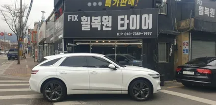 제네시스 gv70  고스트크롬 휠복원 휠도색(휠수리) / 제네시스 / GV80 / 대구,구미