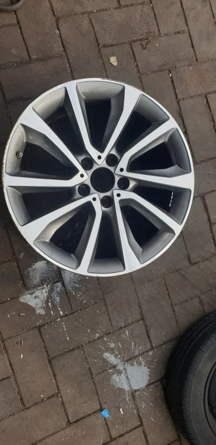 bmw x6  블랙유광 휠복원 휠도색 캘리퍼도색(휠수리) / BMW / X6 / 대구,구미