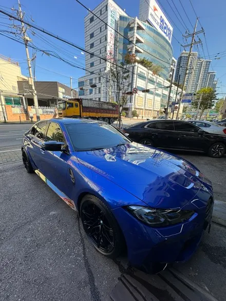 BMW M3 스팀세차 실내 실외 손세차 휠세척 성수세차 / 서울 성동구