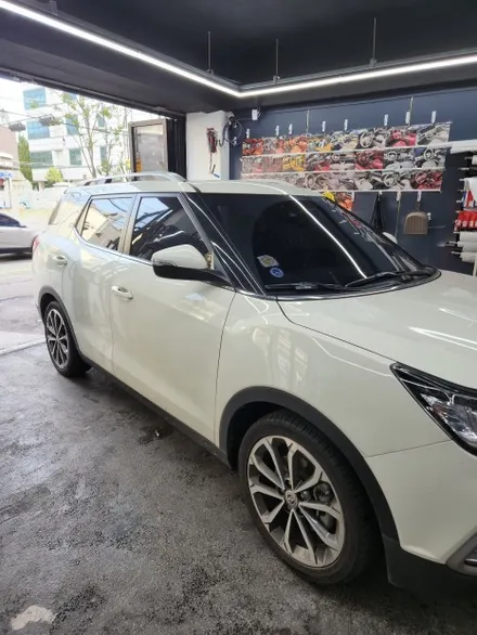 티볼리 스팀세차 실내 실외 손세차 휠세척 유막제거 발수코팅 성수세차 / 서울 성동구