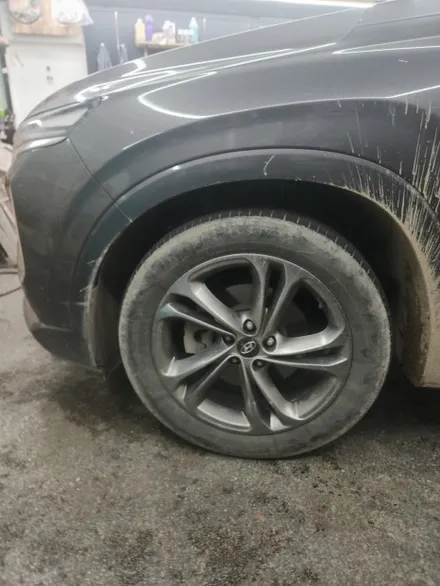 싼타페 스팀세차 실내 실외 손세차 ,휠세척 성수세차 / 서울 성동구