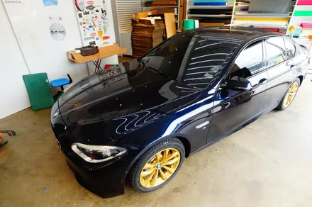 일산,김포,파주 bmw 5 전체 랩핑. / 경기 고양 일산동구