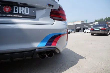 bmw m2 컴팩티션 라인 데칼. / 경기 고양 일산동구