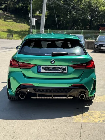 스틱스 아일 오브 맨 그린 메탈릭 ,BMW 135I 전체 랩핑 / 경기 고양 일산동구