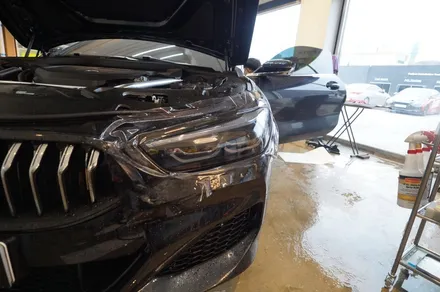 일산,김포,파주 bmw 8시리즈 스모그ppf,크롬 죽이기. / 경기 고양 일산동구