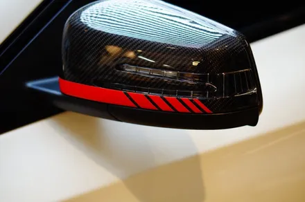벤츠 AMG A45 부분 포인트 랩핑. / 경기 고양 일산동구