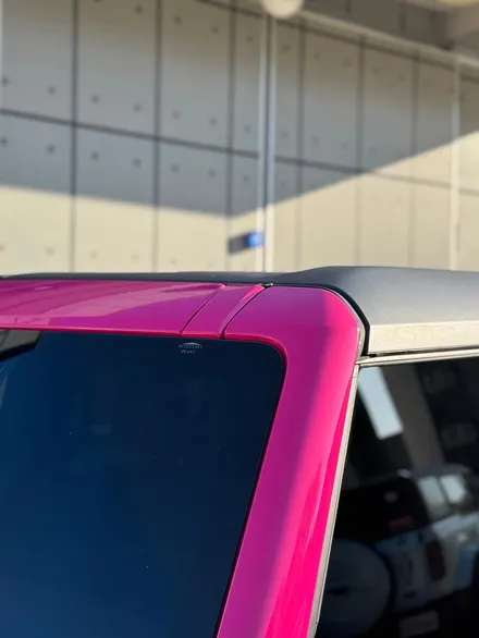 브롱코 전체 랩핑 핫핑크 ,와이케이랩 파주,일산,김포 / 경기 고양 일산동구