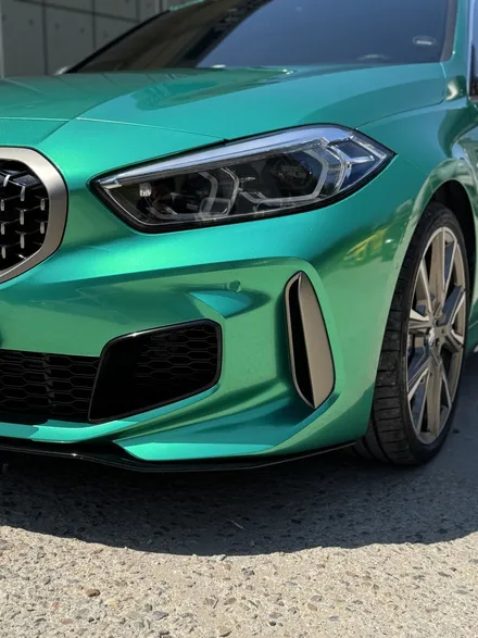 스틱스 아일 오브 맨 그린 메탈릭 ,BMW 135I 전체 랩핑 / 경기 고양 일산동구