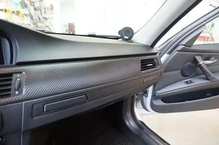 일산,김포,파주 bmw e90 실내 우드 트림  카본 랩핑. / 경기 고양 일산동구