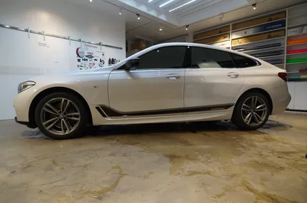 데칼 전문점 ykbro.  bmw 6gt 사이드 데칼 m퍼포먼스. / 경기 고양 일산동구