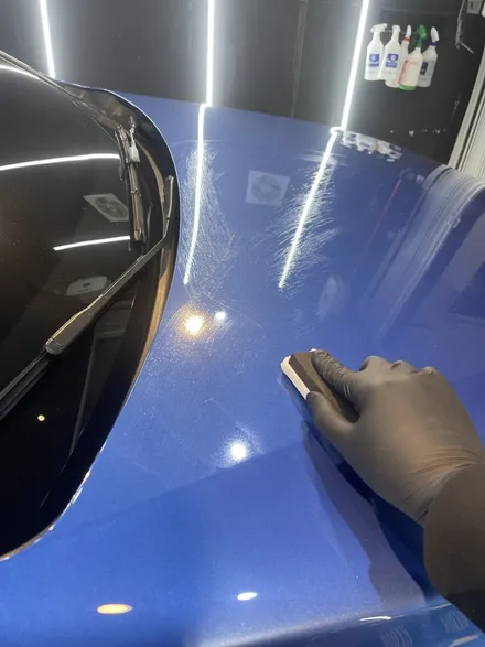 BMW M4 센샤 유리막 디테일링. / 경기 고양 일산동구