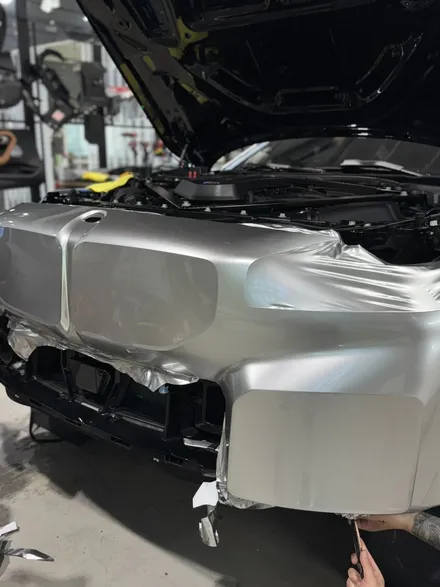BMW M2 랩핑 세인트실버 전체 랩핑 / 경기 고양 일산동구