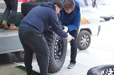 일산 랩핑 지바겐 브라부스 휠 포인트 랩핑 / 경기 고양 일산동구