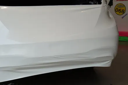 벤츠 S 클래스 풀 랩핑 에이버리 다이아몬드 화이트. / 경기 고양 일산동구