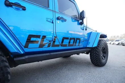 랭글러 전문 사이드 데칼 스티커. / 경기 고양 일산동구