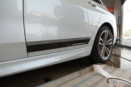 데칼 전문점 ykbro.  bmw 6gt 사이드 데칼 m퍼포먼스. / 경기 고양 일산동구