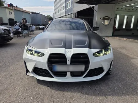 BMW M4 앞범퍼 보험처리 도색 및 랩핑에 렌터카까지 가능. / 경기 고양 일산동구