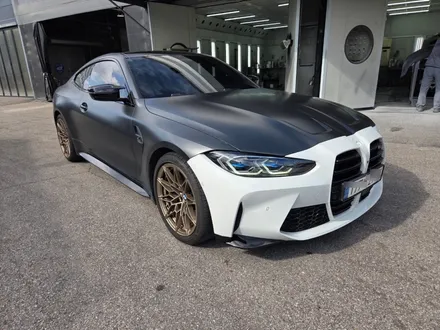 BMW M4 앞범퍼 보험처리 도색 및 랩핑에 렌터카까지 가능. / 경기 고양 일산동구