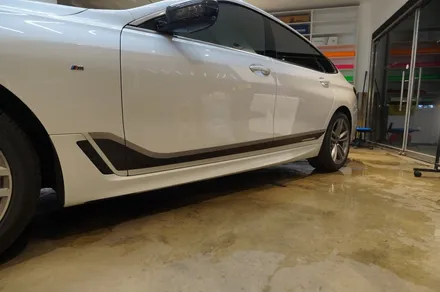 데칼 전문점 ykbro.  bmw 6gt 사이드 데칼 m퍼포먼스. / 경기 고양 일산동구