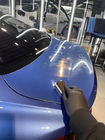 BMW M4 센샤 유리막 디테일링. / 경기 고양 일산동구