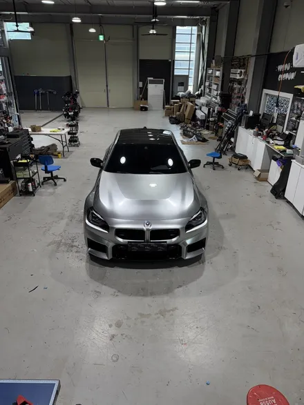 BMW M2 랩핑 세인트실버 전체 랩핑 / 경기 고양 일산동구