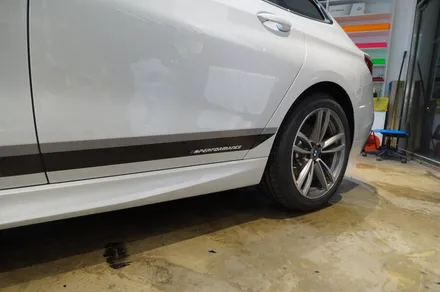데칼 전문점 ykbro.  bmw 6gt 사이드 데칼 m퍼포먼스. / 경기 고양 일산동구