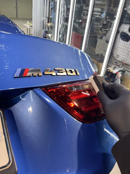 BMW M4 센샤 유리막 디테일링. / 경기 고양 일산동구