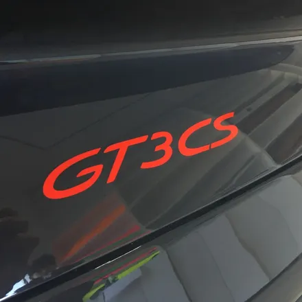 Porsche GT3 CS 사이드 데칼 / 경기 고양 일산동구
