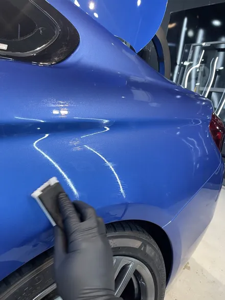 BMW M4 센샤 유리막 디테일링. / 경기 고양 일산동구