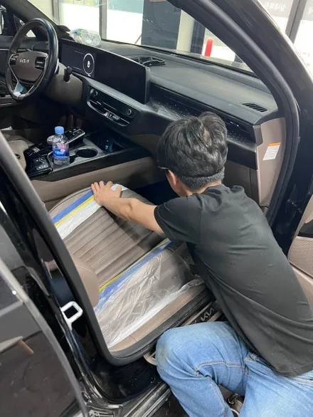 자동차 가죽시트복원 전문 동탄 치카치카 박지호 소장님 / 경기 화성