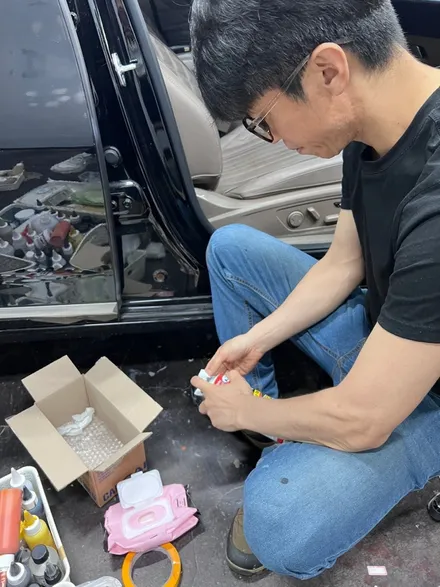 자동차 가죽시트복원 전문 동탄 치카치카 박지호 소장님 / 경기 화성