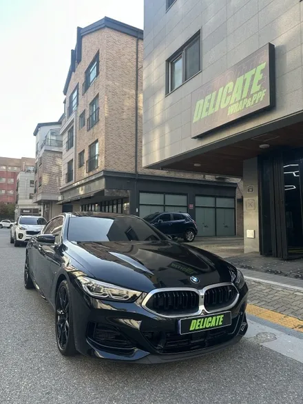 수원 광교 델러컷에서 bmw 850i 신차출고 전체 크롬죽이기 시공 완료! / 수원, 광교, 영통, 기흥, 수지, 동탄
