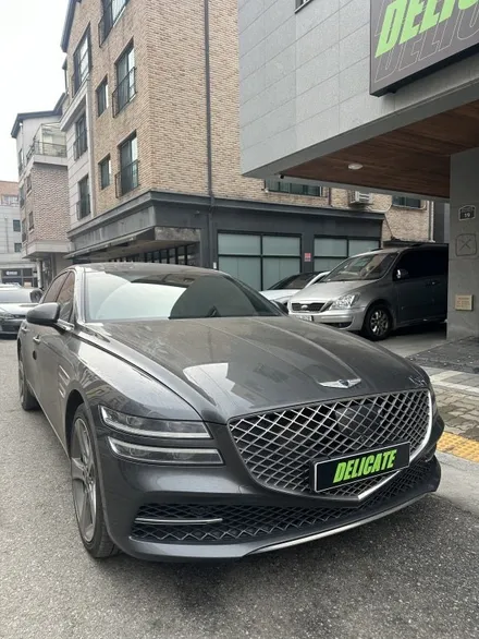 수원•광교•용인•화성 [랩핑•PPF 전문 델러컷] 2021 G80 전체 고광택 랩핑 시공 / 수원, 광교, 영통, 기흥, 수지, 동탄