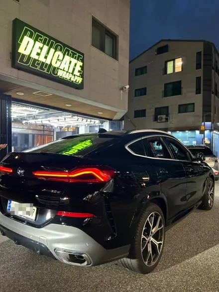 수원 광교 델러컷 랩핑 ppf BMW X6 전체 블랙 ppf 시공 완료! / 수원, 광교, 영통, 기흥, 수지, 동탄
