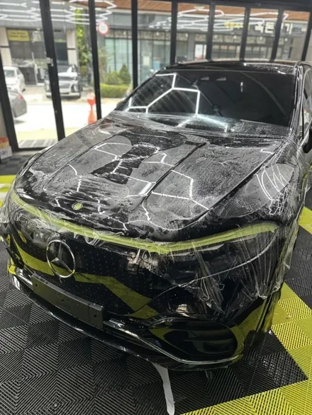 수원 광교 랩핑 ppf 델러컷 벤츠 EQS suv 580 전체 ppf / 수원, 광교, 영통, 기흥, 수지, 동탄